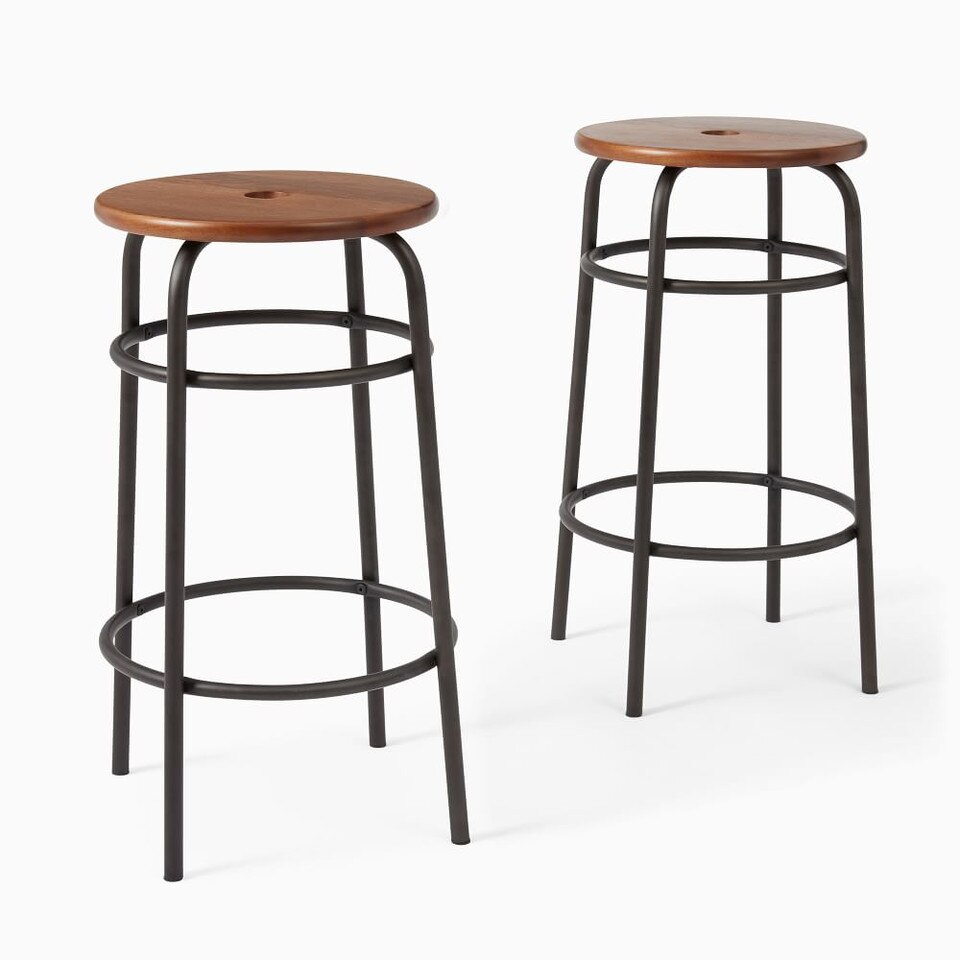 Luna Counter Stool (Set of 2) West Elm UK
